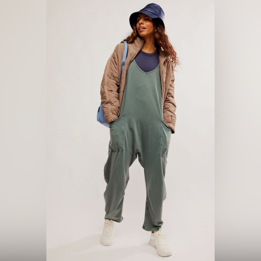 NWOT FP Movement Hot Shot Onesie - Midnight Jade